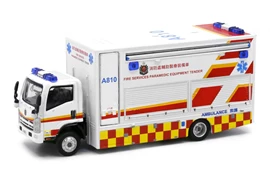 Tiny City 73 Die-cast Model Car - ISUZU N Series Paramedic Equipment Tender (PET)
