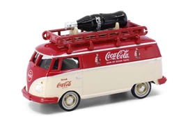 Tiny City Die-cast Model Car - Volkswagen T1 Coca-Cola (with bottle of coke 1950s)