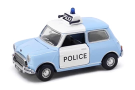 Tiny 城市 UK21 合金車仔 - Austin Mini 英國警車 (藍色)