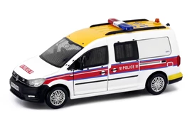 Tiny City 61 Die-cast Model Car - Volkswagen Caddy Police Airport District (AM8369)