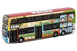 Tiny City Die-cast Model Car - KMB VOLVO B8L MCV 12.8m (70K) Queen's Bus 巴士車身設計比賽