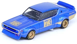 INNO 1/64 Die-cast NISSAN SKYLINE 2000 GT-R (KPGC110) Racing Concept Blue