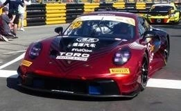 Spark 1/43 Porsche 911 GT3 R (992) No.99 TORO Racing - 6th FIA GT World Cup Macau 2023 - Laurens Vanthoor (Limited 500)