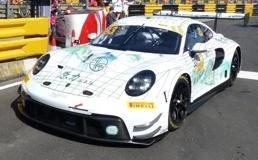 Spark 1/43 Porsche 911 GT3 R (992) No.33 R&B Racing - 10th FIA GT World Cup Macau 2023 - Hongli Ye  (Limited 300)