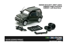 BMC 1/64 Suzuki Jimny (JB43) Dark Grey (Right Hand Drive) 1300cc Engine