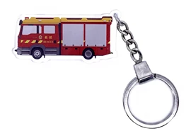 Tiny 鎖匙扣 - 消防細搶救車 (F2525)