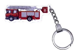 Tiny 鎖匙扣 - Scania 消防處油壓升降台 (F 2306)
