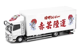 Tiny City 156 Die-cast Model Car - HINO 500 Box Lorry 10-tonne Red Yun Land Transport