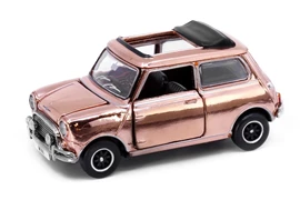 Tiny City Die-cast Model Car - Morris Mini Cooper (Chrome Rose Gold) [Member Exclusive]