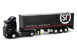 Tiny City 54 Die-cast Model Car - MERCEDES-BENZ Antos Container Lorry SF Express