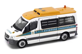 Tiny City 22 Die-cast Model Car - MERCEDES-BENZ Sprinter FL Hong Kong Customs