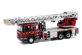 Tiny 城市 199 合金車仔 - Scania 消防處旋轉台鋼梯車 55米 (F6003)