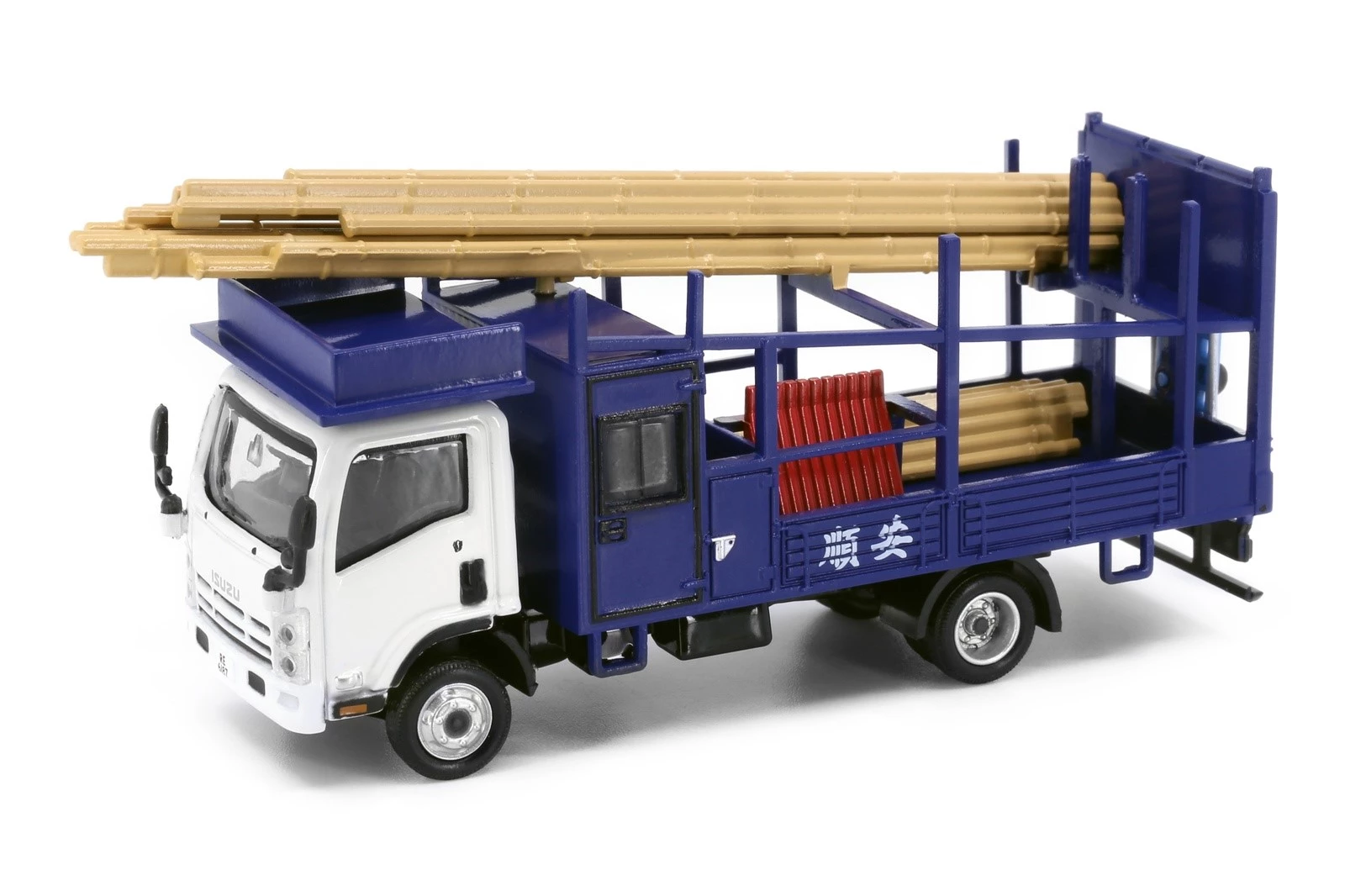 Tiny City 195 Diecast - ISUZU N Series Bamboo Scaffolding Lorry - Tiny 微影