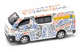 Tiny City Diecast - Toyota Hiace GoGoArt Van 13 Vivian