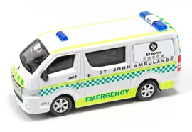 Tiny City 21 Die-cast Model Car - Toyota Hiace St. John Ambulance