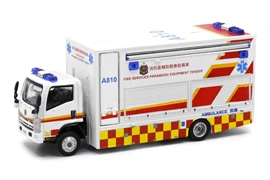 Tiny 城市 73 合金車仔 - 五十鈴 N系列 救護輔助醫療裝備車 (PET)