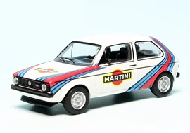 Schuco 1/64 VW Golf I, Martini White