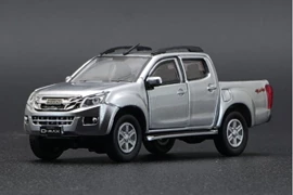 BMC 1/64 ISUZU 2016 D-MAX Silver (Left Hand Drive)