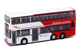 Tiny City 150 Die-cast Model Car - LWB Volvo Olympian 11m (E31) Tsuen Wan Ferry Pier