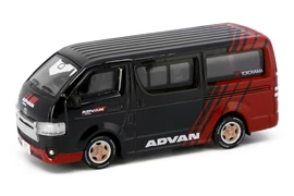 Tiny City JP2 Die-cast Model Car - Toyota Hiace (ADVAN)