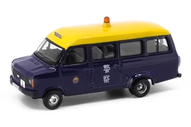 Tiny City Die-cast Model Car - 1980's Police Van (Airport District)  [Member exclusive]