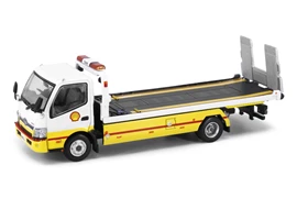 Tiny City 163 Die-cast Model Car - HINO 300 Shell Flatbed Tow Truck