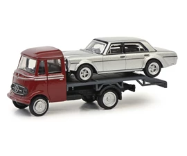 Schuco 1/87 Mercedes-Benz L319 + MB 300 SEL