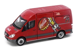 Tiny City Die-cast Model Car - MERCEDES-BENZ Sprinter Coca-Cola