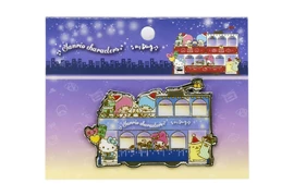 SANRIO CHARACTERS x 香港電車 聖誕徽章