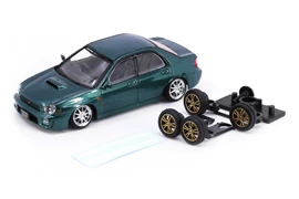 BMC 1/64 Subaru 2001 Impreza WRX Custom Green -JDM (Right Hand Drive) - Limited Edition 1,008 pcs