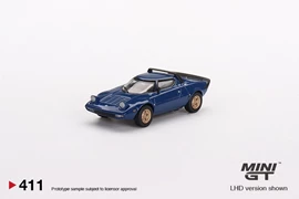 MINI GT 1/64 Lancia Stratos HF Stradale Bleu Vincennes