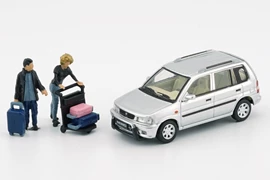 BMC 1/64 Mazda 1994 Demio -Silver (RHD)