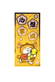 白爛貓揮春 (Pink)