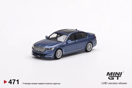 MINI GT 1/64 BMW Alpina B7 xDrive Alpina Blue Metallic