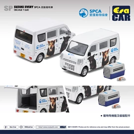 Era Car 1/64 Suzuki Every SPCA animal Welfare Van