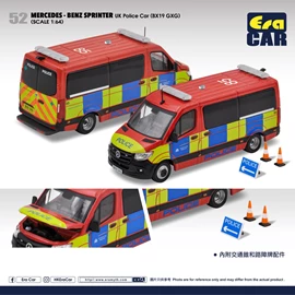Era Car 1/64 52 Mercedes-Benz Sprinter UK Police Car (BX19 GXG)