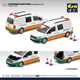 Era Car 1/64 Volkswagen Caddy Maxi Bus Maintenance Car