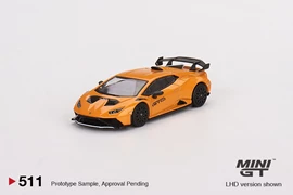 MINI GT 1/64 Lamborghini Huracán STO  Arancio Borealis