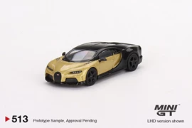 MINI GT 1/64 Bugatti Chiron Super Sport Gold