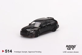 MINI GT 1/64 ABT Audi RS6 Johann Abt Signature Edition Black