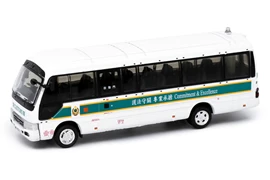 Tiny City Die-cast Model Car - Toyota Coaster B59 Hong Kong Customs (AM4370)