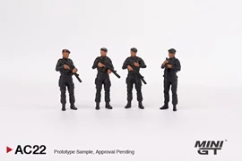 MINI GT 1/64 Figurine Mobile Brigade Corps (Brimob)