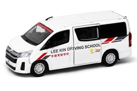 Tiny City 79 Die-cast Model Car - Toyota Hiace H300 Lee Kin Driving School