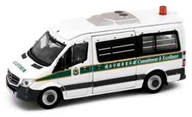 Tiny City 22 Die-cast Model Car - MERCEDES-BENZ Sprinter FL Hong Kong Customs (AM3221)