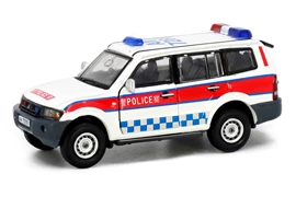 Tiny City 68 Die-cast Model Car - Mitsubishi Pajero 2003 Police (AM7286)
