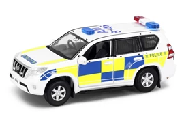 Tiny City 146 Die-cast Model Car - Toyota Prado 2013 Hong Kong Police Traffic (with mesh window shields) (AM8146)