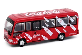 Tiny City Die-cast Model Car - Toyota Coaster Coca-Cola (19-seats) (Contour Bottle)