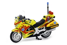 Tiny 城市 90 合金車仔 - 本田 ST1300P 消防救護電單車 (黃色) (A600)