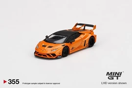 MINI GT 1/64 LB★WORKS Lamborghini Huracán GT Arancio Borealis - RHD