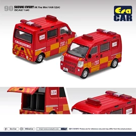 Era Car 1/64 90 suzuki every Hong Kong Fire Mini VAN (LSA)